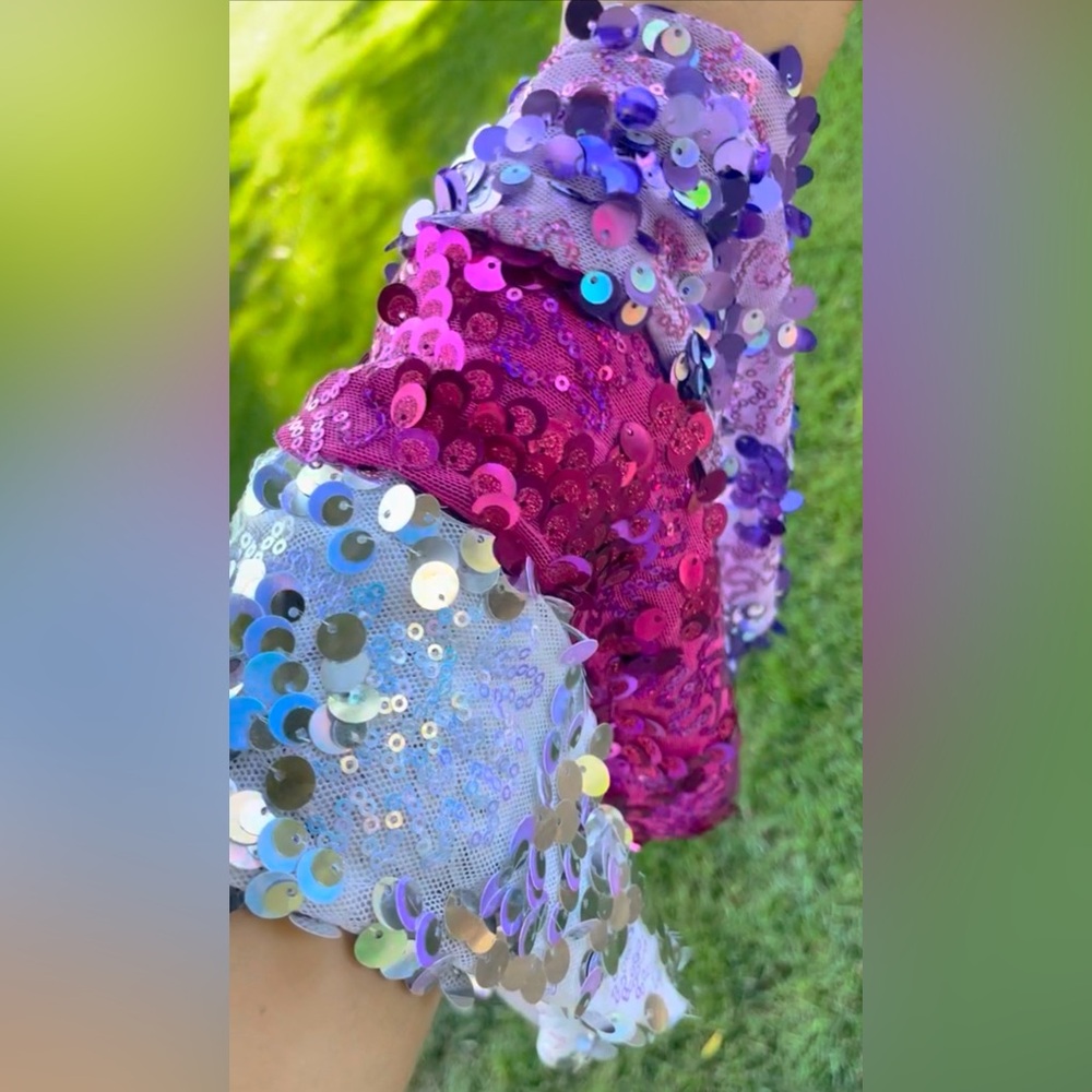Girls headband sequins set of 3